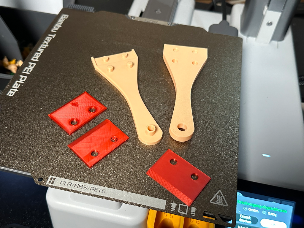 Plastic-Blade Scraper for the Print Bed - Schaber mit Kunststoffklinge für das Druckbett