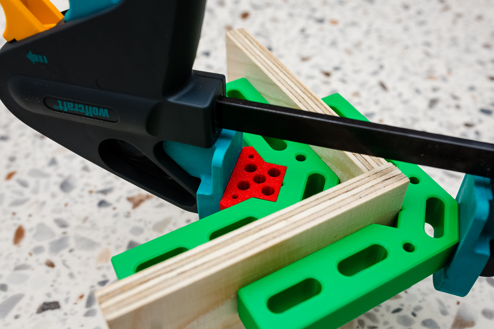 Corner Profile Support Block