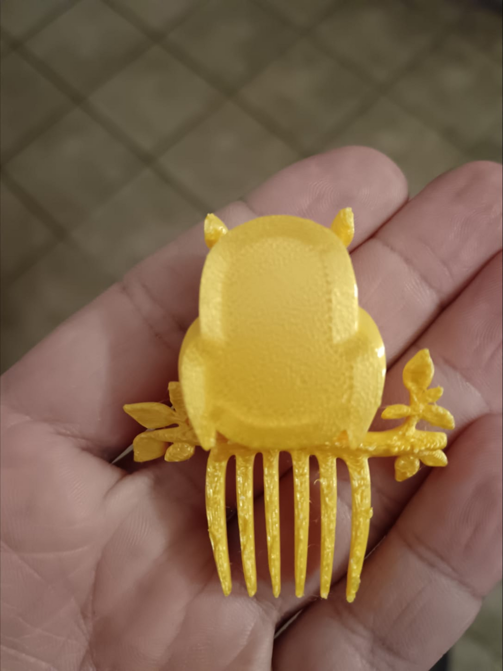 Owl Hair Comb