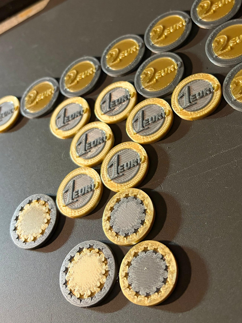 Euro-Like Coins for Play & Learning