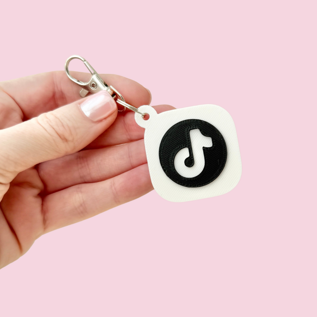 TikTok NFC Keychain | NFC Tag | NFC Keyring