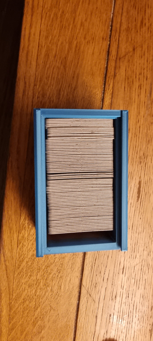 Box für Memory Karten mit trenner