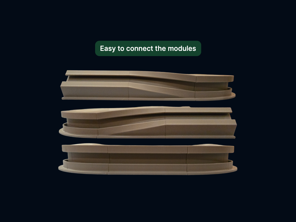 Modular LED Strip Holder