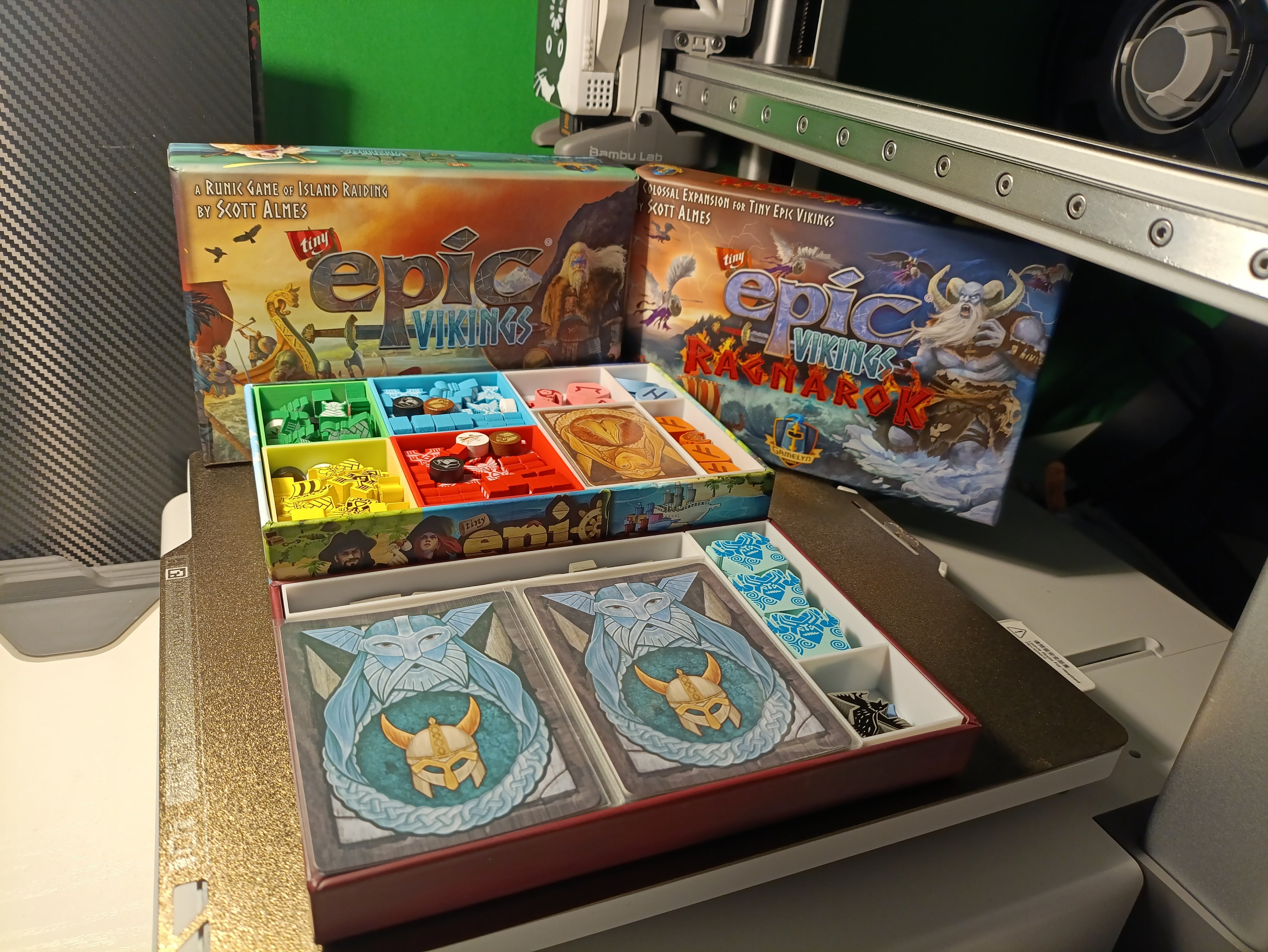Tiny Epic Vikings Deluxe Insert Ragnarok Valkyrie