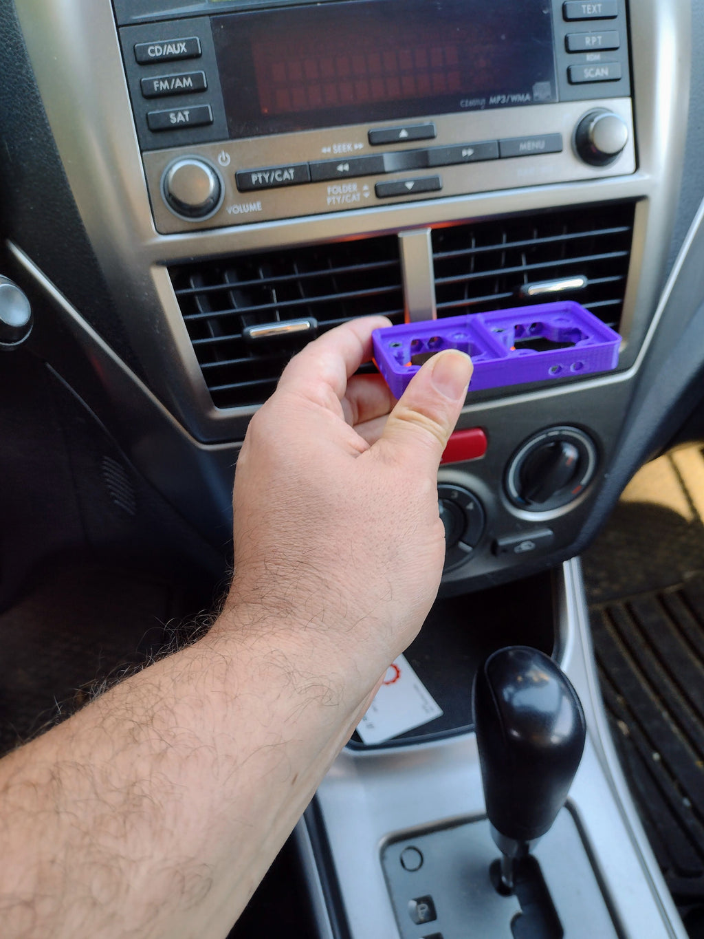 Gridfinity to Car Vent Adapter