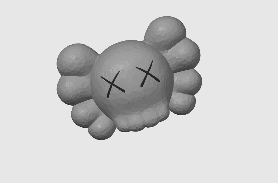 Kaws Companion Head Hoodie/Pants String Charm