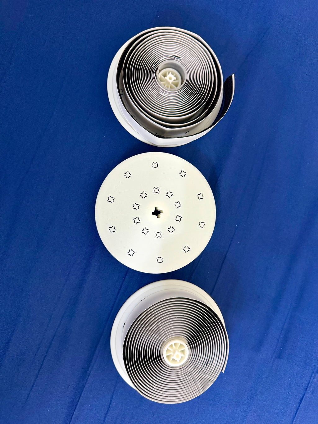 Compact Spool for 5m Hook & Loop (Velcro) Tape