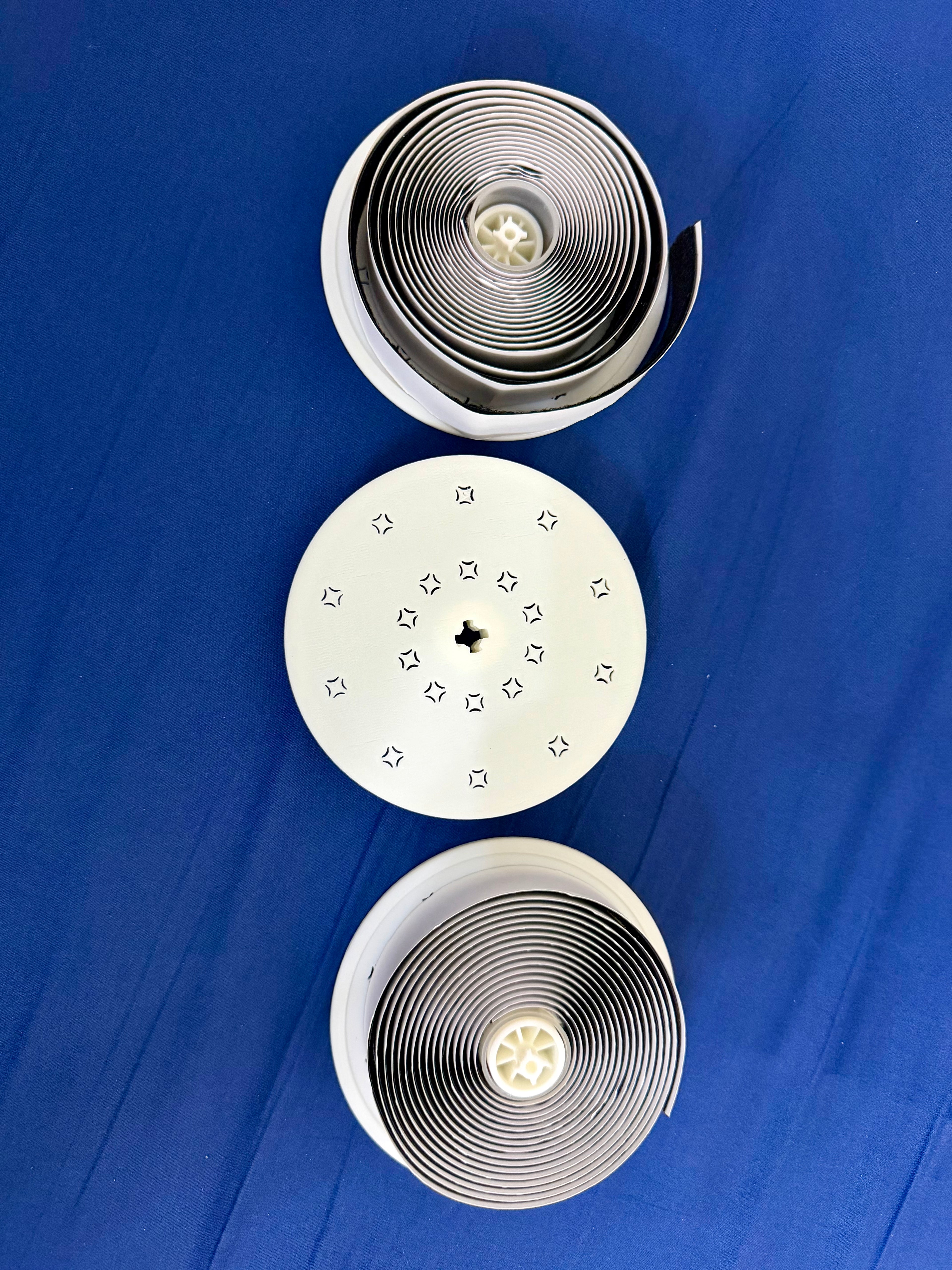 Compact Spool for 5m Hook & Loop (Velcro) Tape