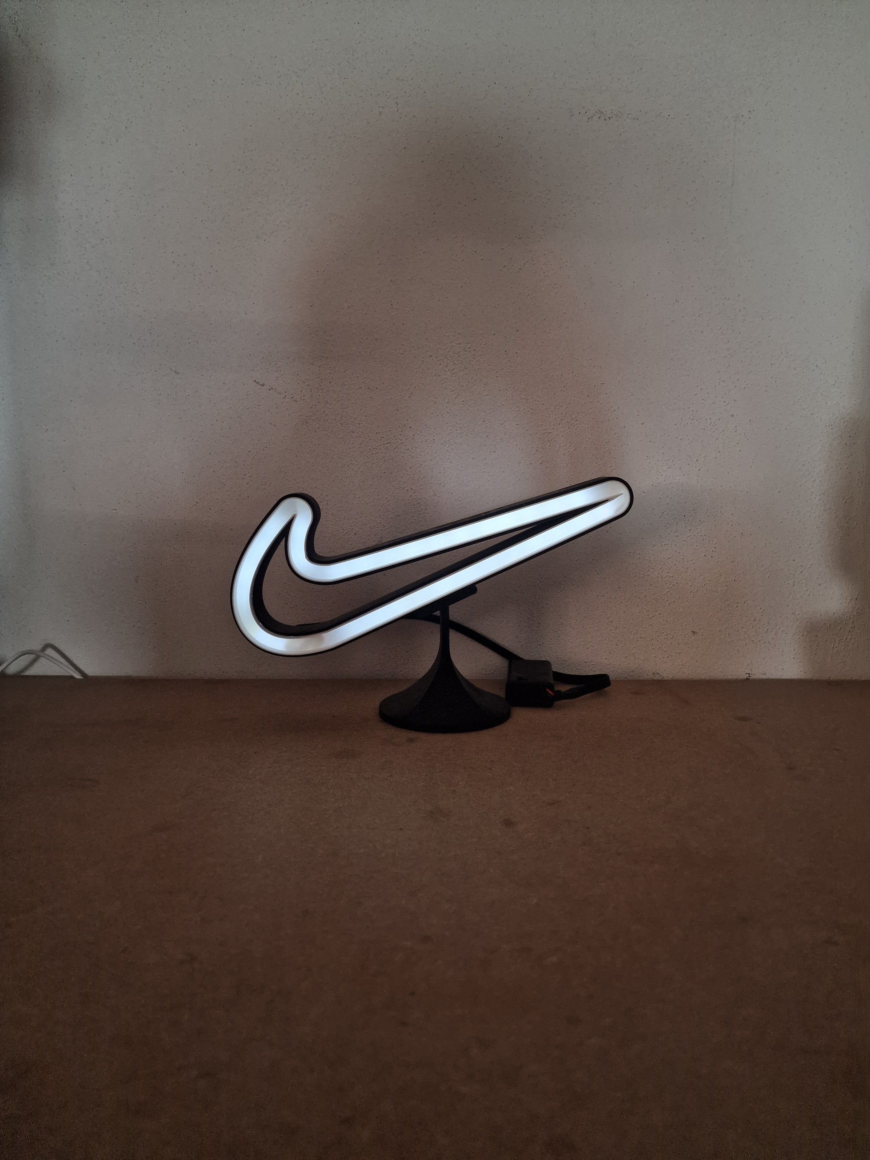Nike Swoosh LED Lamp – Desk or Wall