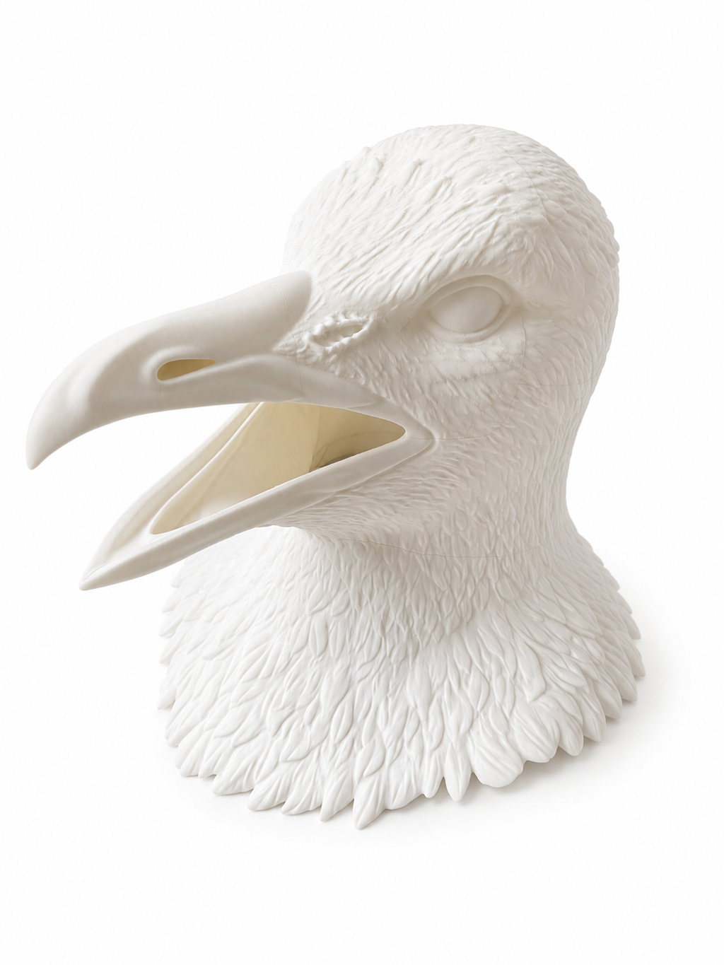 Life-Size Wearable Seagull Head Mask