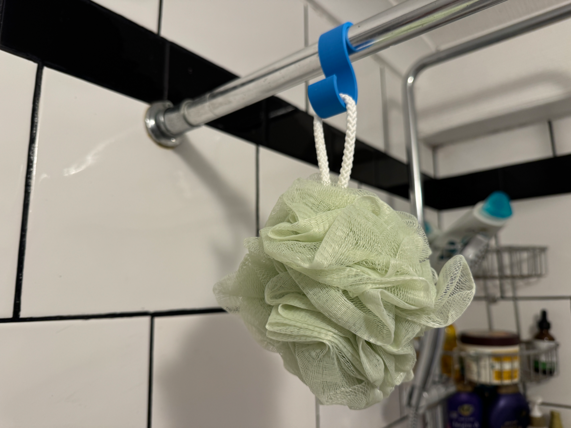 21-23mm Diameter Shower Curtain Rail Hanger