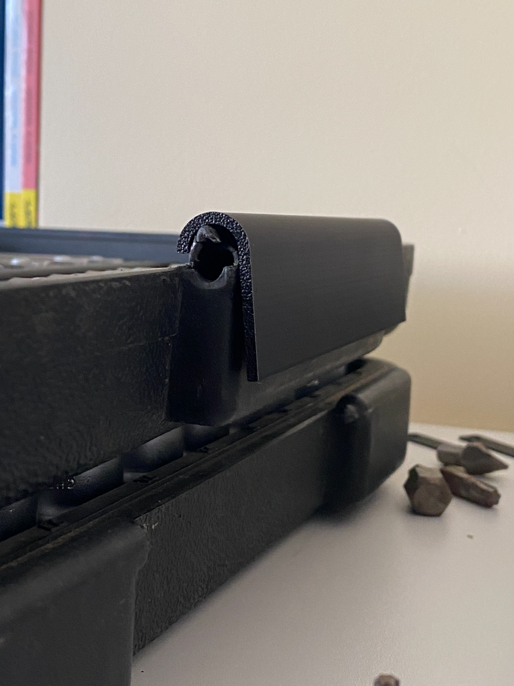 Tool case hinge repair/protection