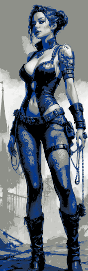 Set of 3 Bookmarks - Modern Warriors - Stylized Women Warriors and Assassins dressed in Battle Gear
