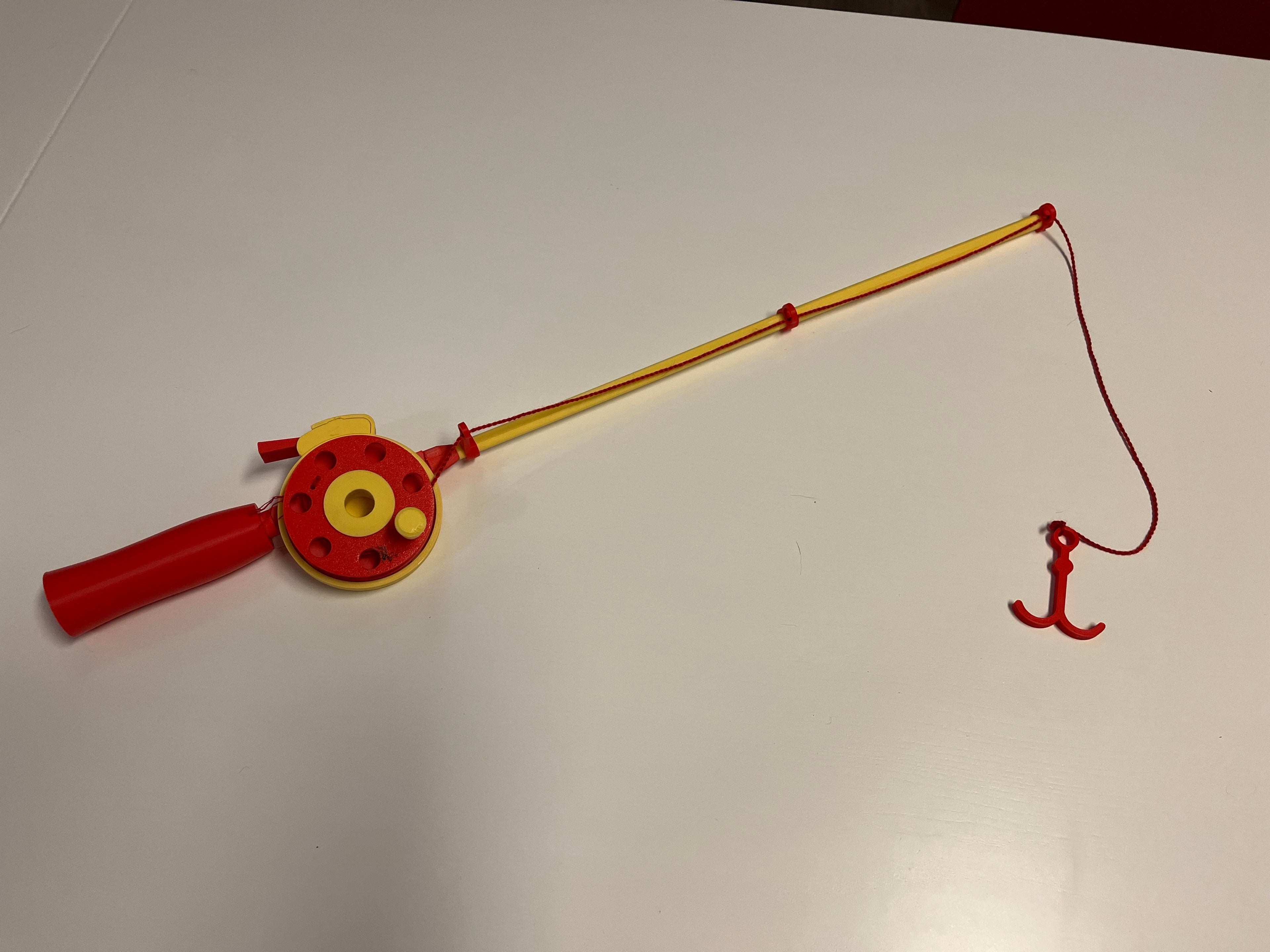 Functional Fishing Rod pool toy - clicking sound