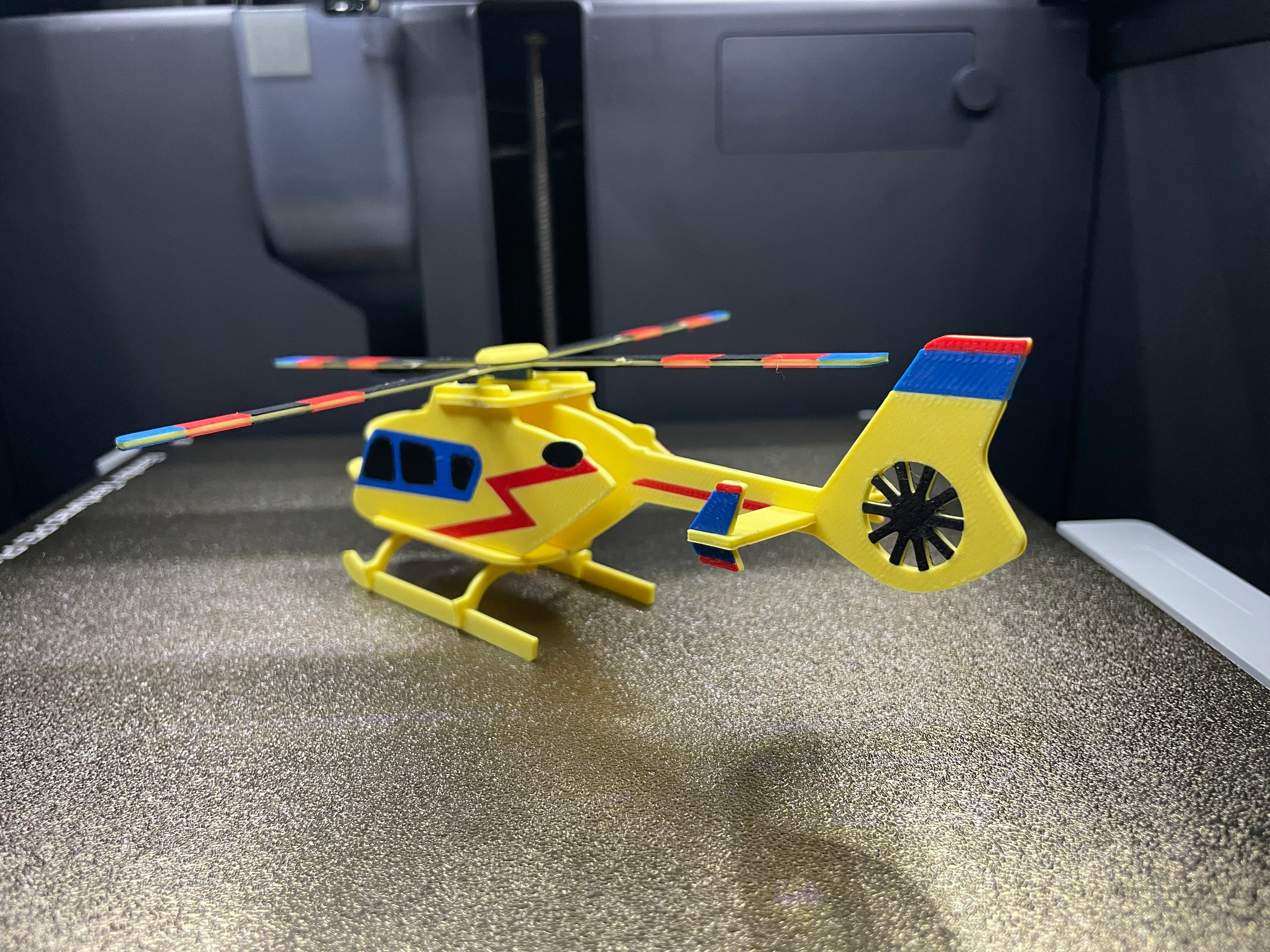 Helicopter Kit Card - EC 135 - Christmas Gift!