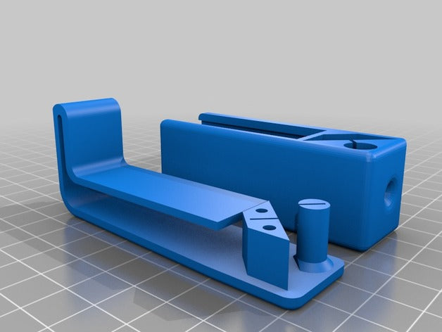 Filament cutter with compartment - Fully printed (except blade)