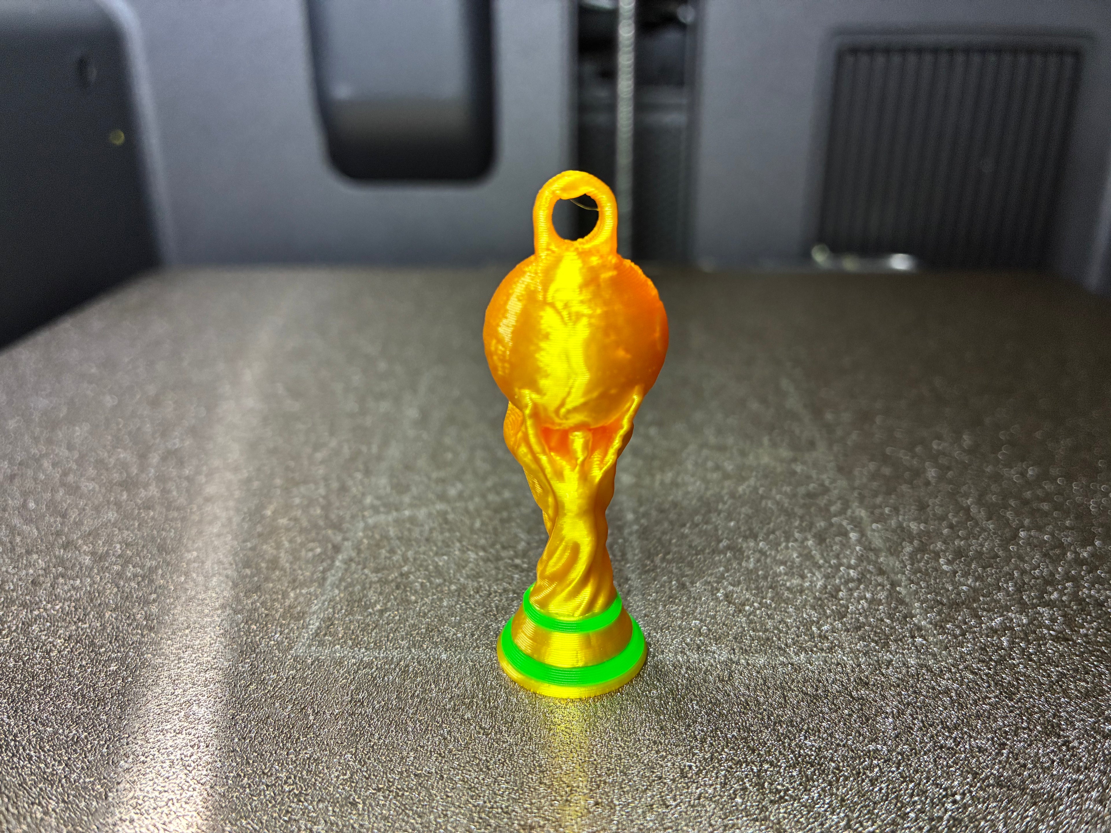 World Cup Trophy Keychain (Public Domain)