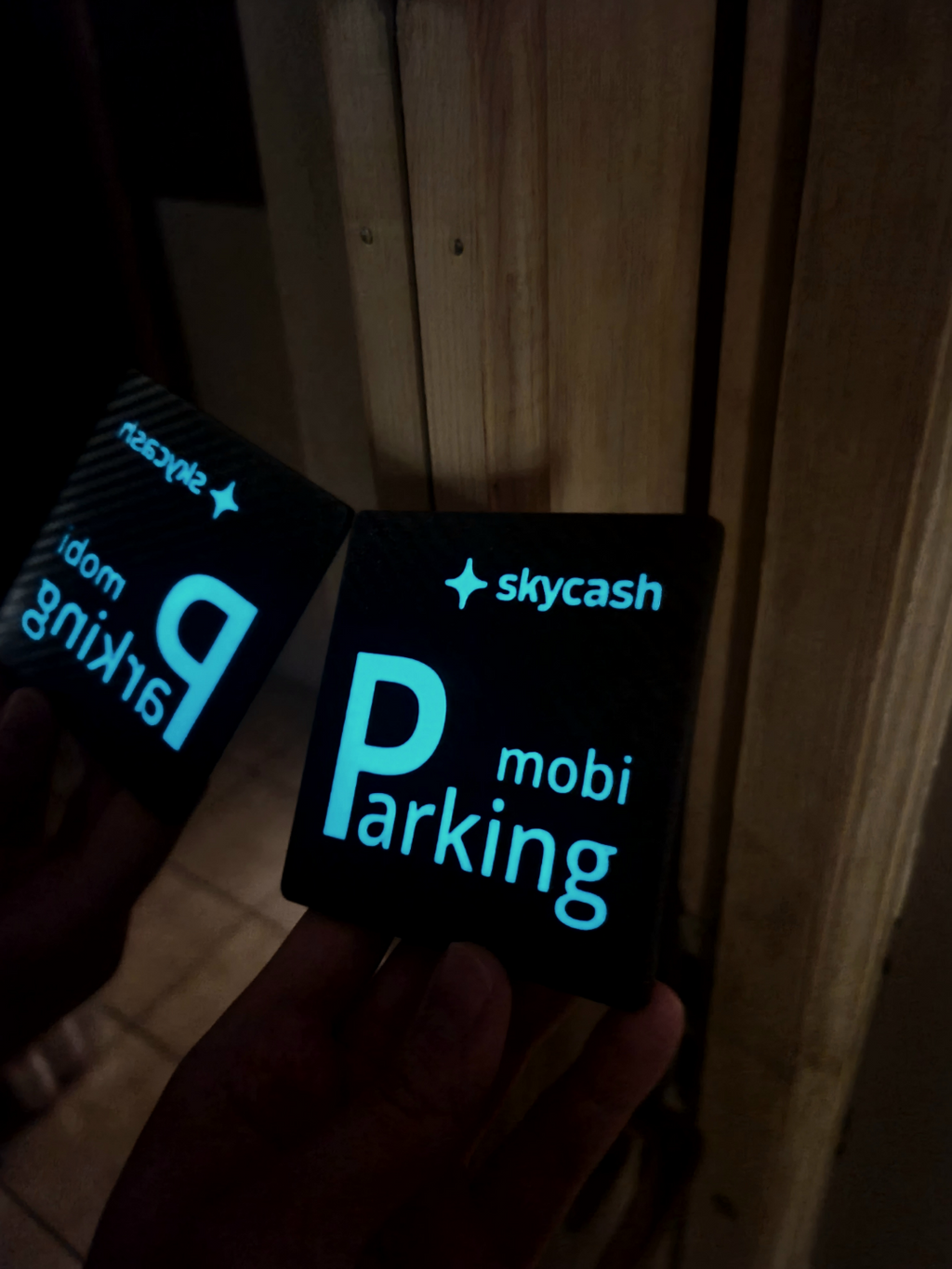 mobiParking badge multicolor