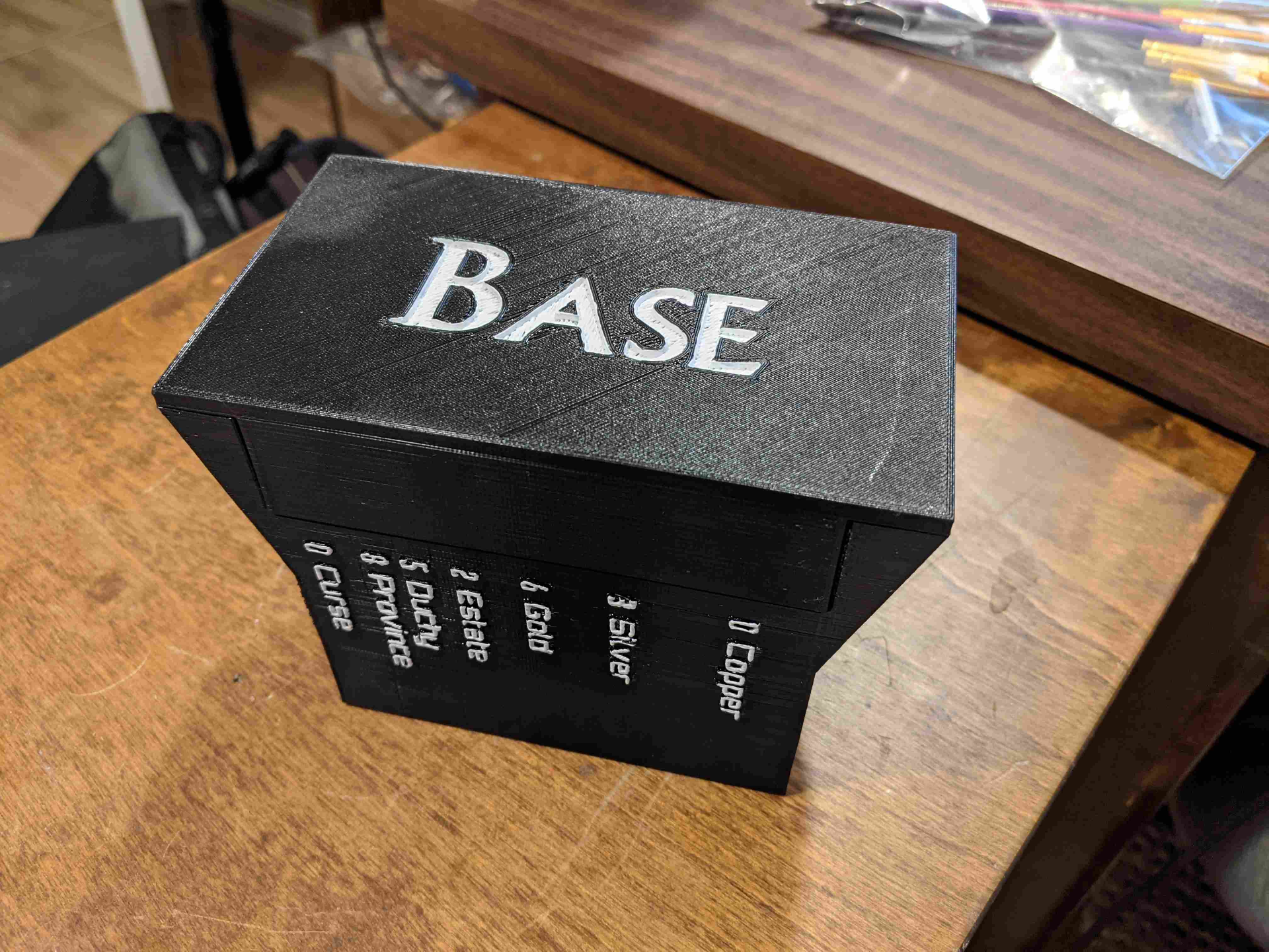 Customizable Box for Deck-Building Card Games