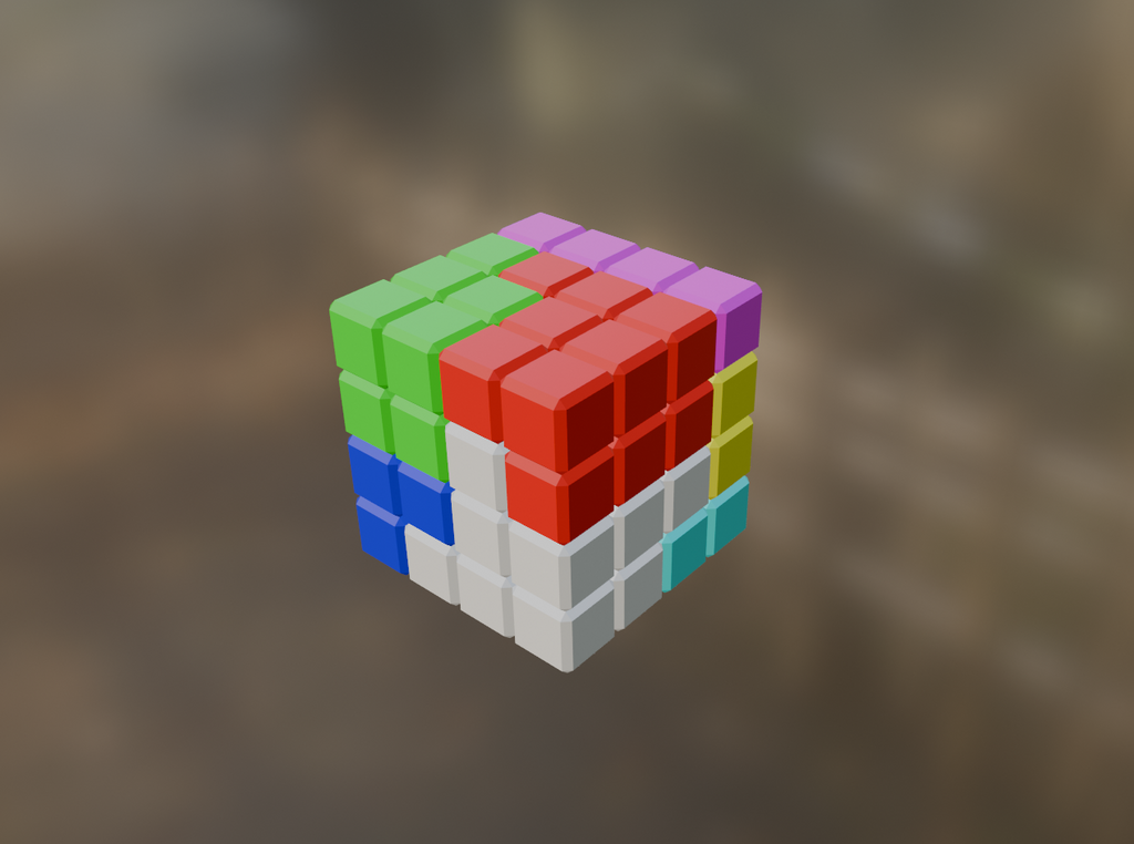 3D Puzzle with Box
