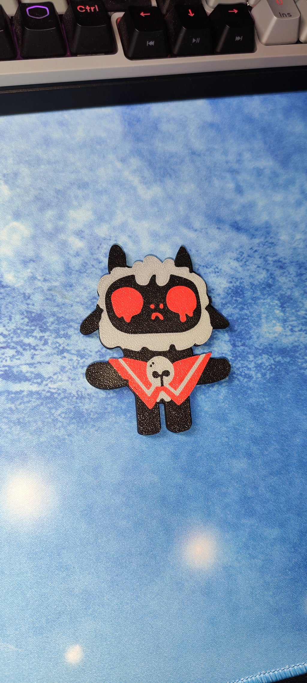 Cult of the lamb backpack Badge(AMS/NO AMS)