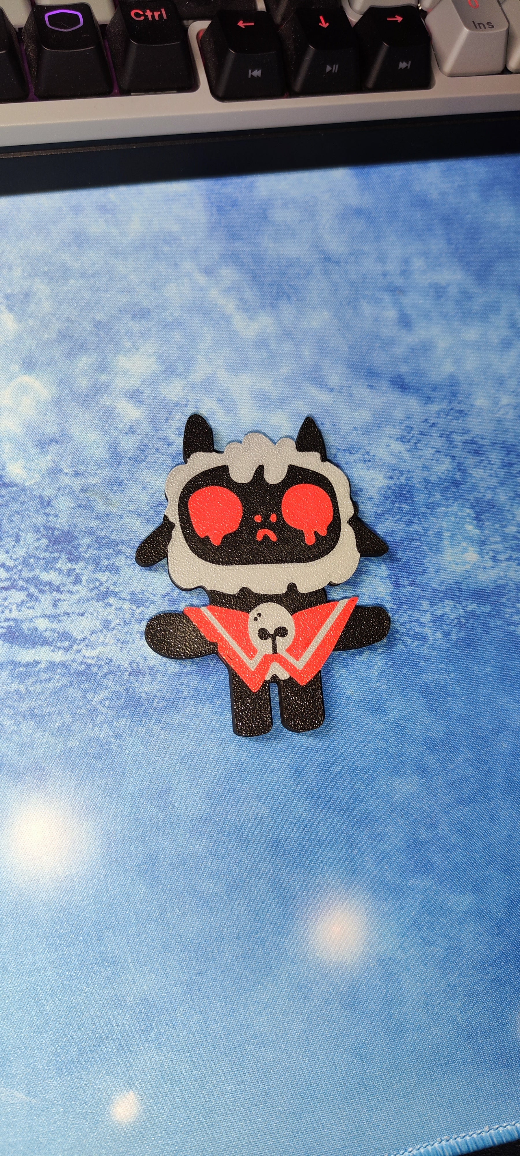 Cult of the lamb backpack Badge(AMS/NO AMS)
