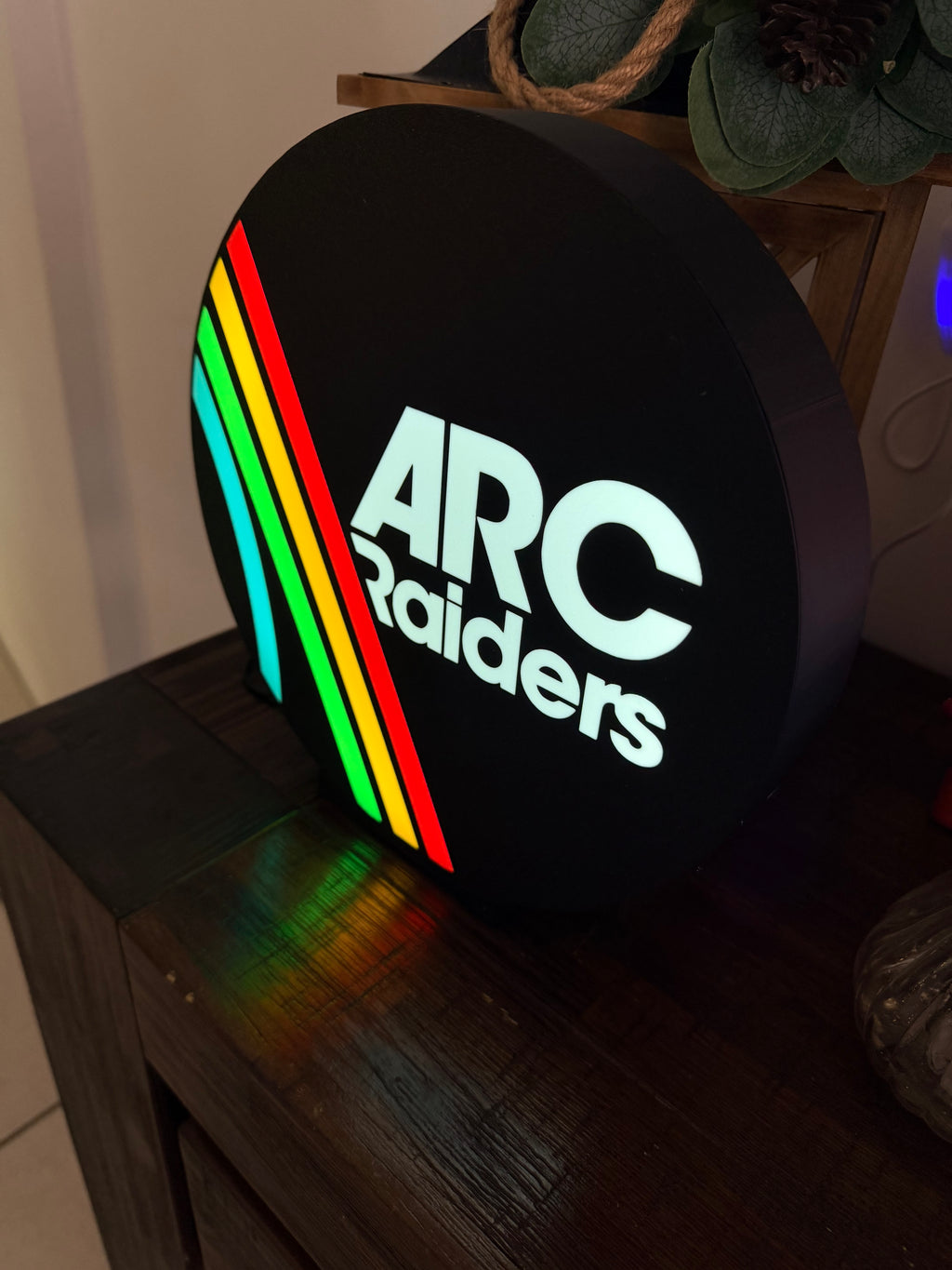 ARC Raiders - Light up LED Sign - Gaming Display