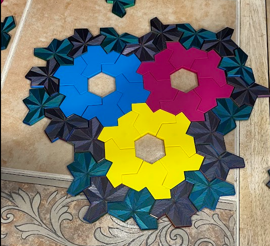 Magnetic Einstein Tile - Aperiodic Monotile