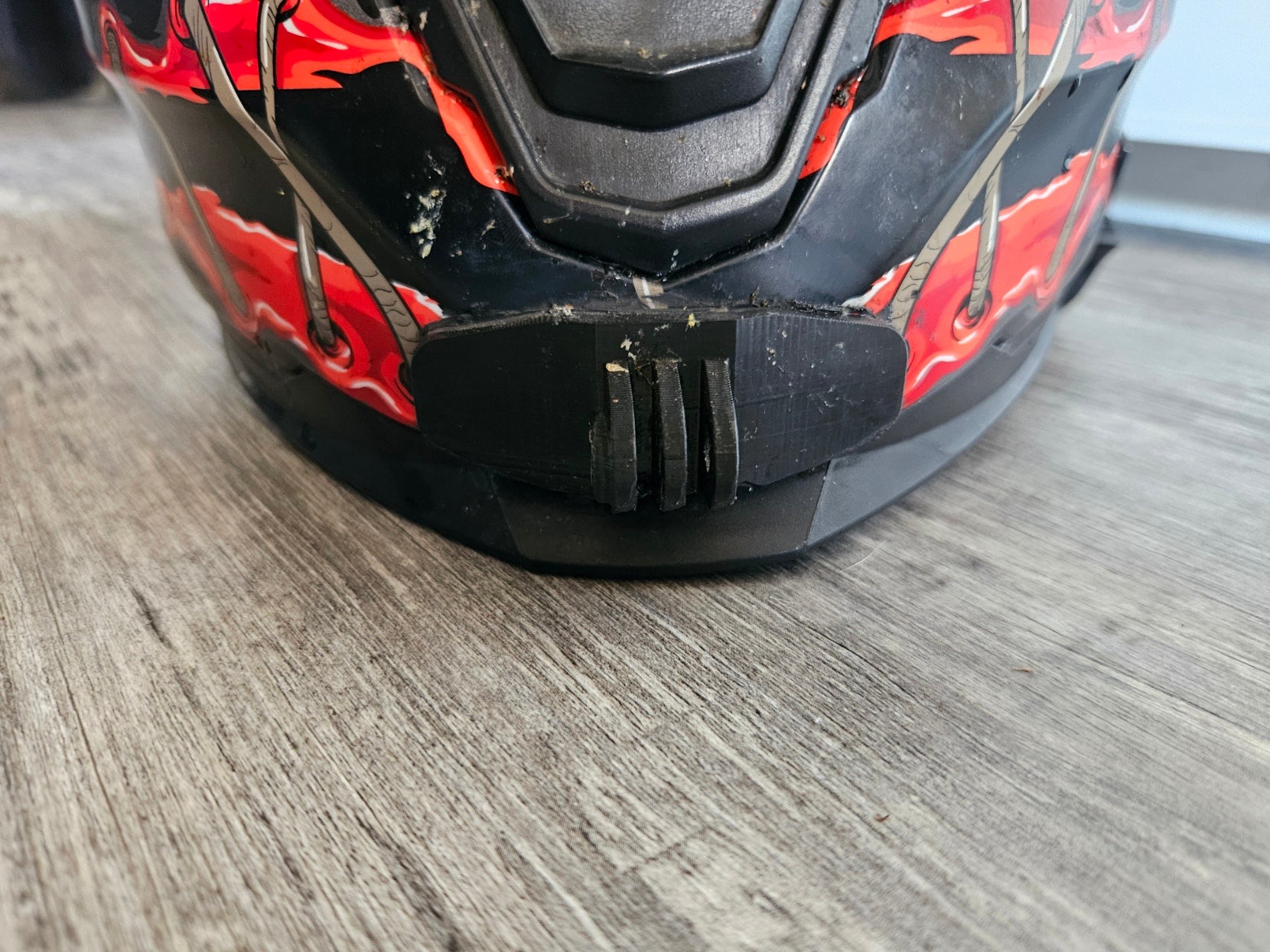 NEXX helmet GoPro holder