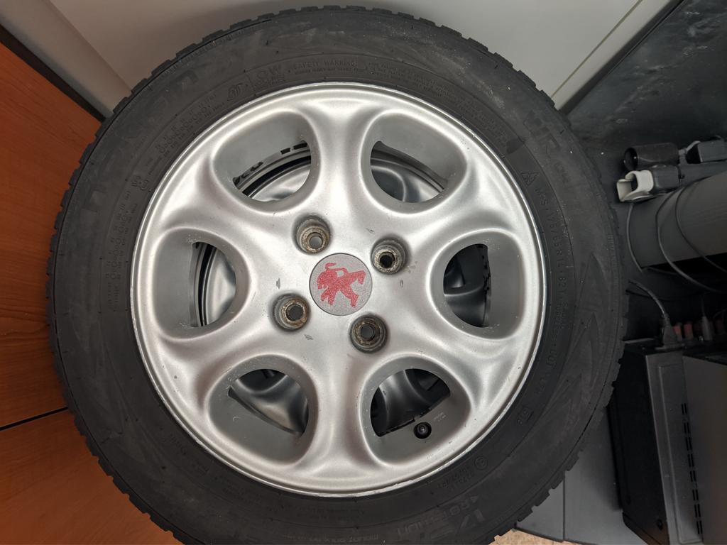 Peugeot 206 wheel cap