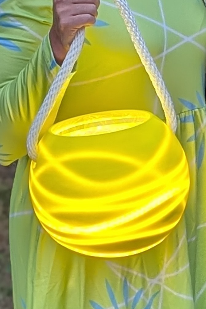 Inside Out memory orb Halloween basket