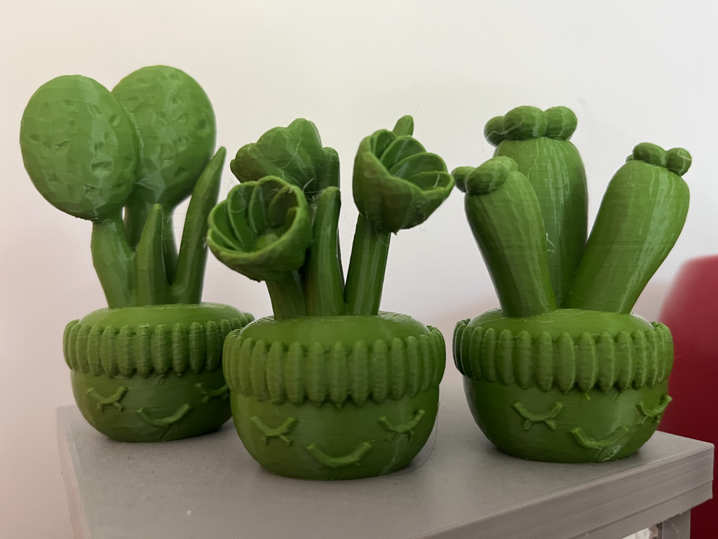 Cute Plants and Cactus Creatures
