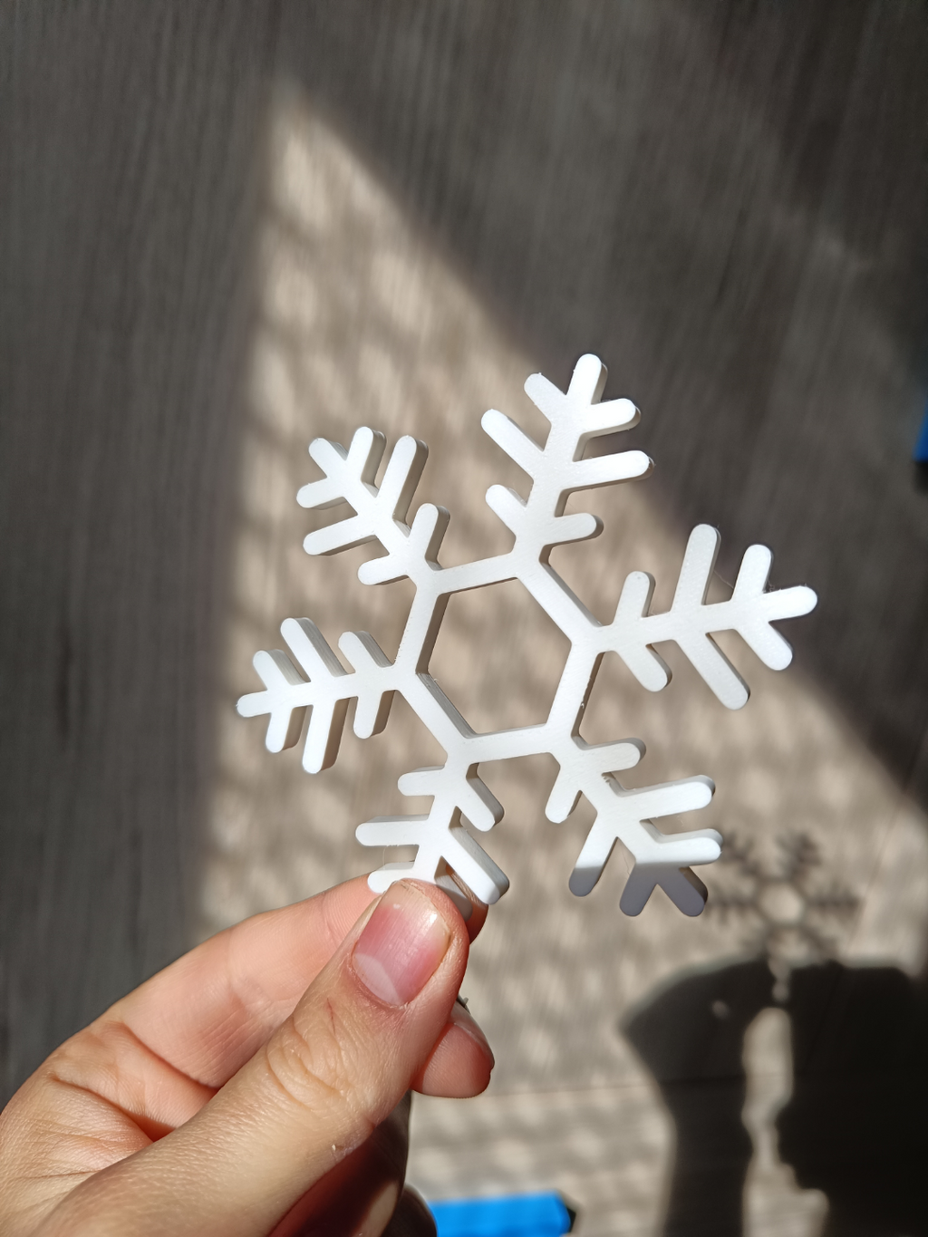 Set de posavasos de copos de nieve