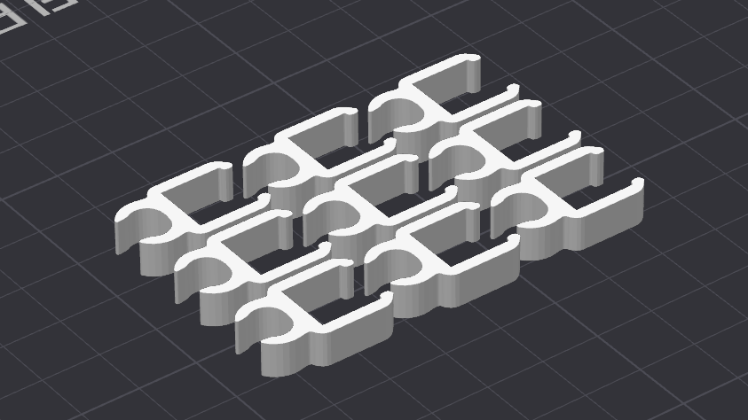 Cable Clip for Microphone arms.