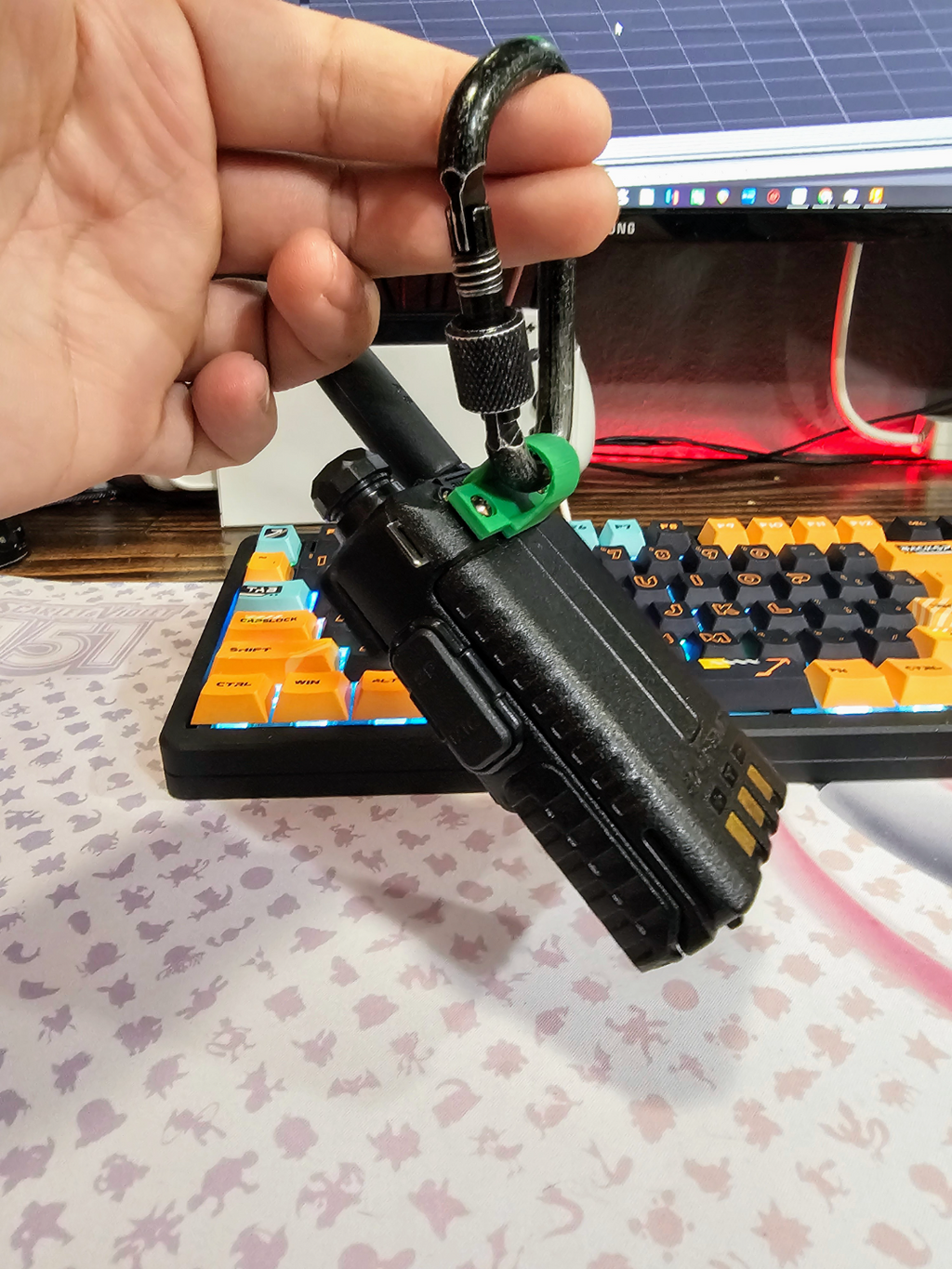 Baofeng RT-5R Radio Carabiner Clip