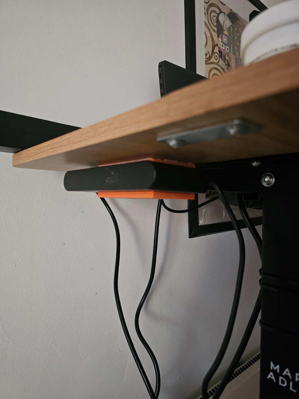 Under Desk Power Brick holder/mount legion 5 pro