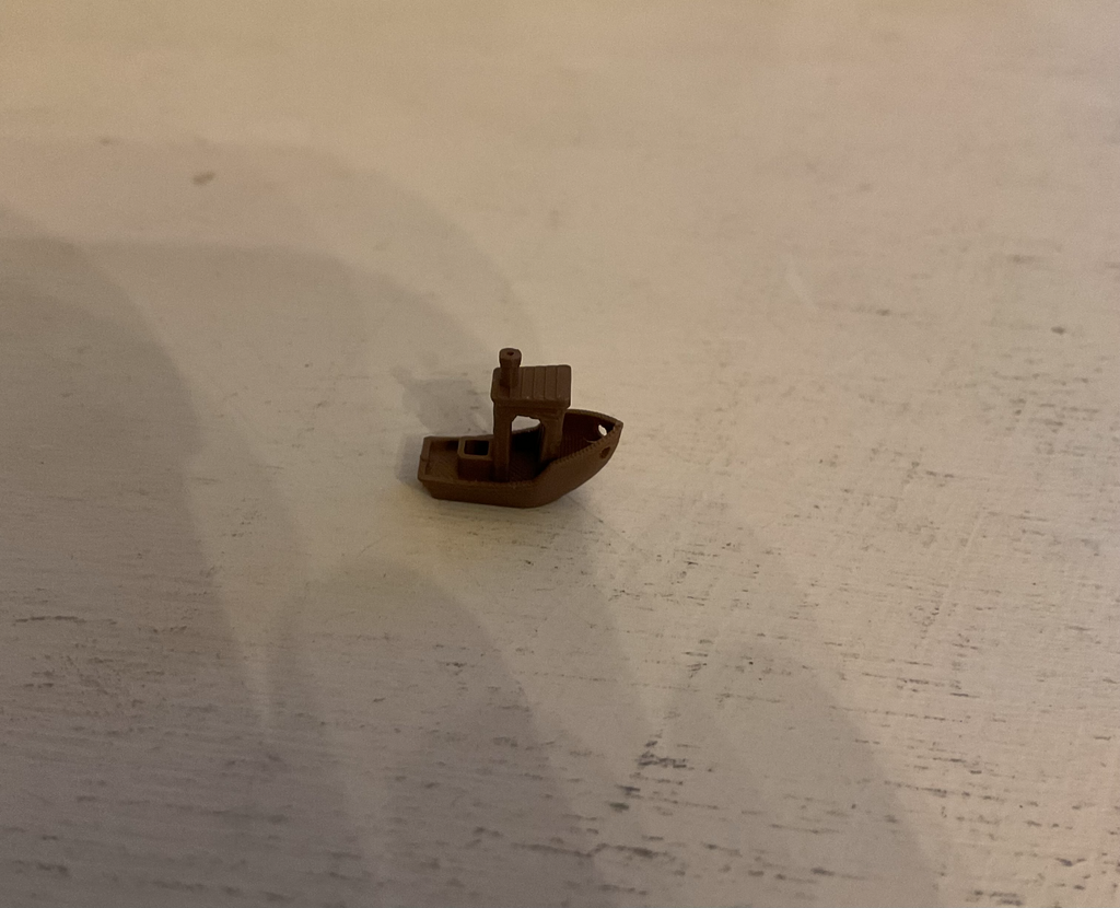 World's Smallest Benchy!