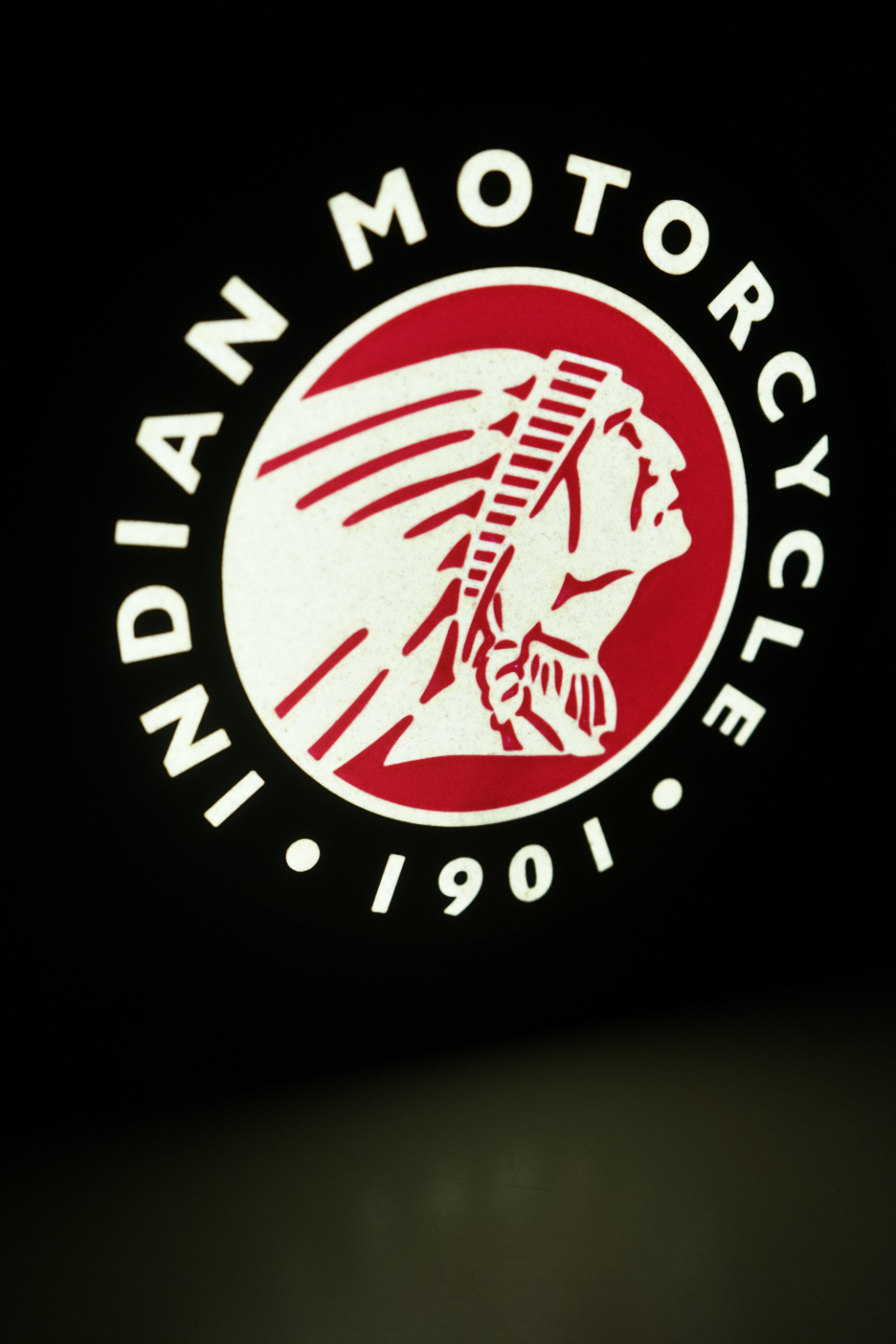 Lightbox Indian Motorcycle