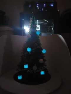 Christmas tree decorations and chains