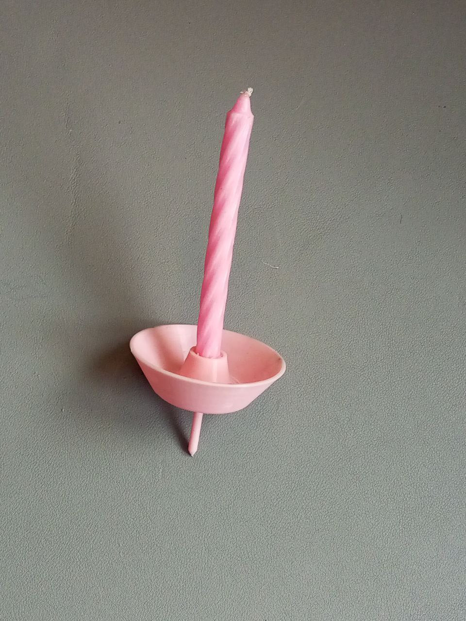 Candle Holder for Cakes – No More Wax Mess!