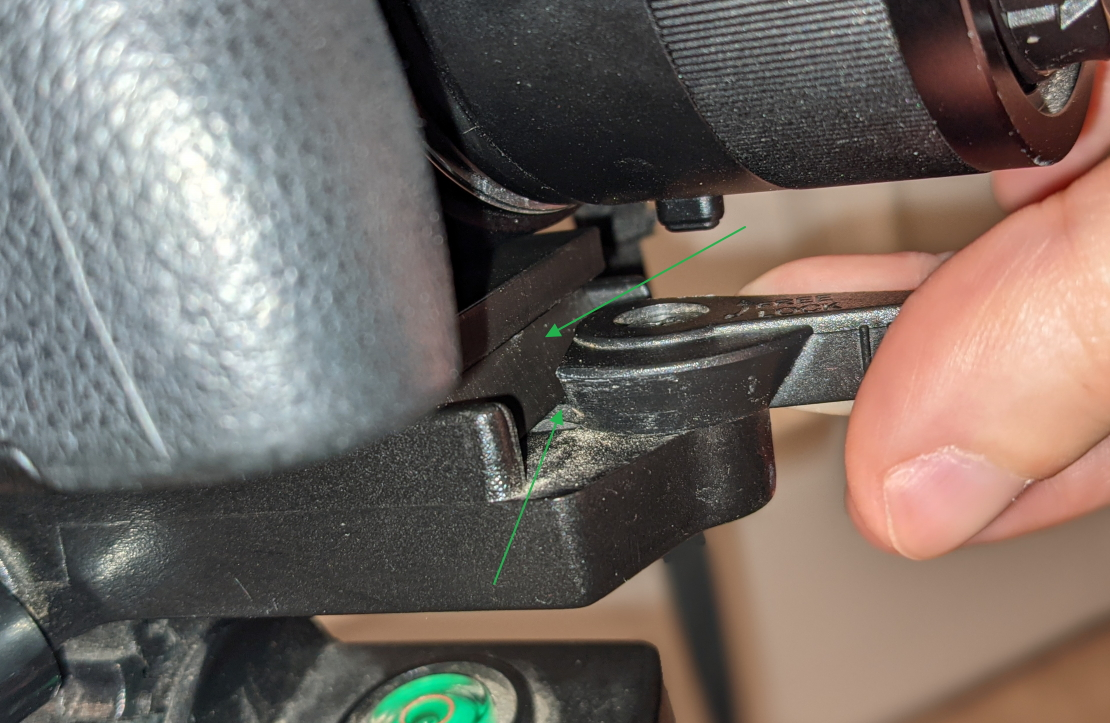 Cam locking camera mount for quick release tripod