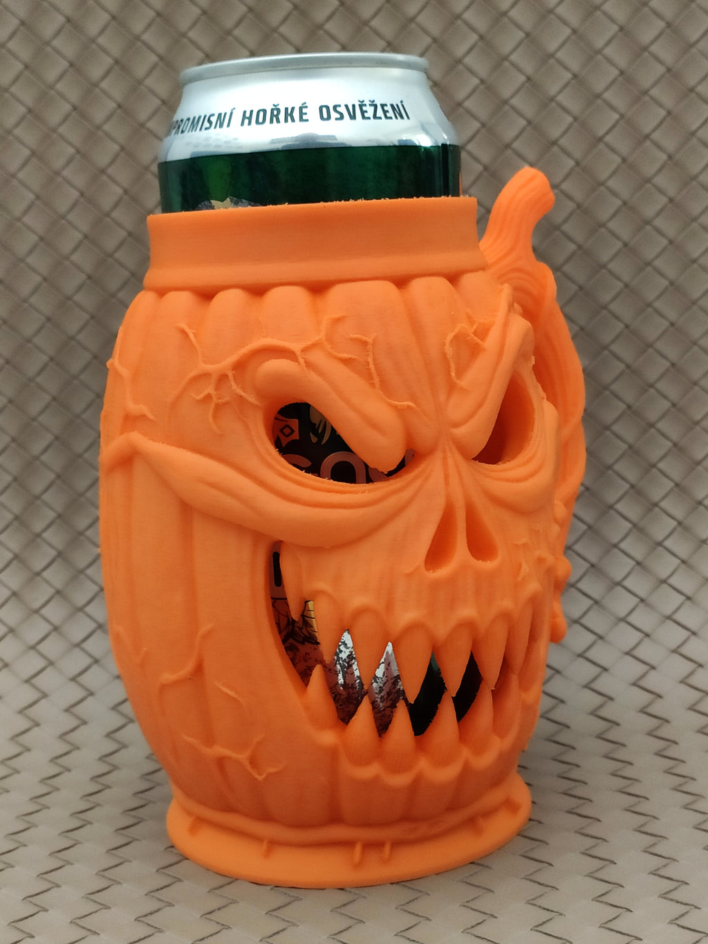 Cursed Pumpkin - Can Holder / Beer mug