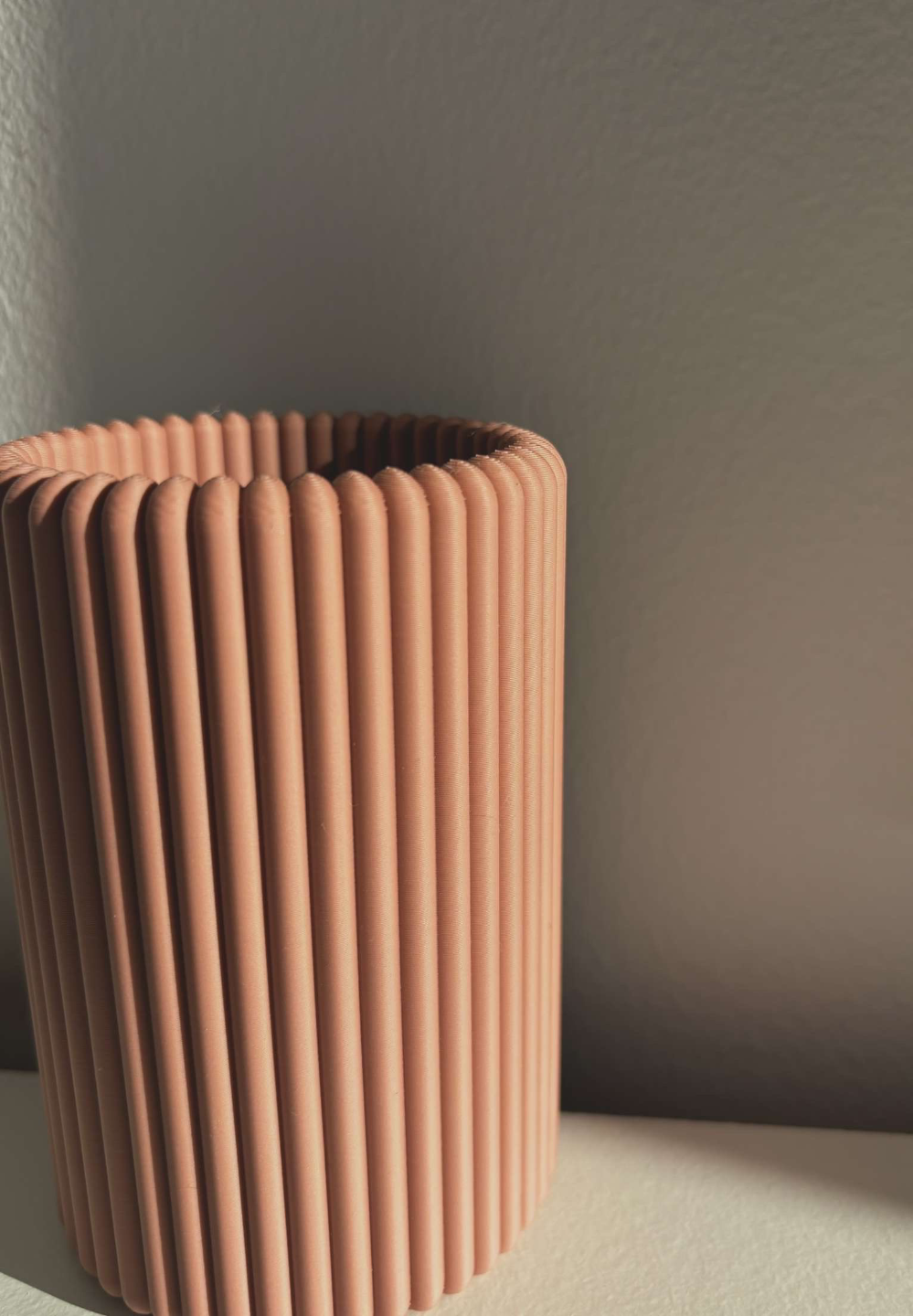 Ribbed Pot For Pens/pencils