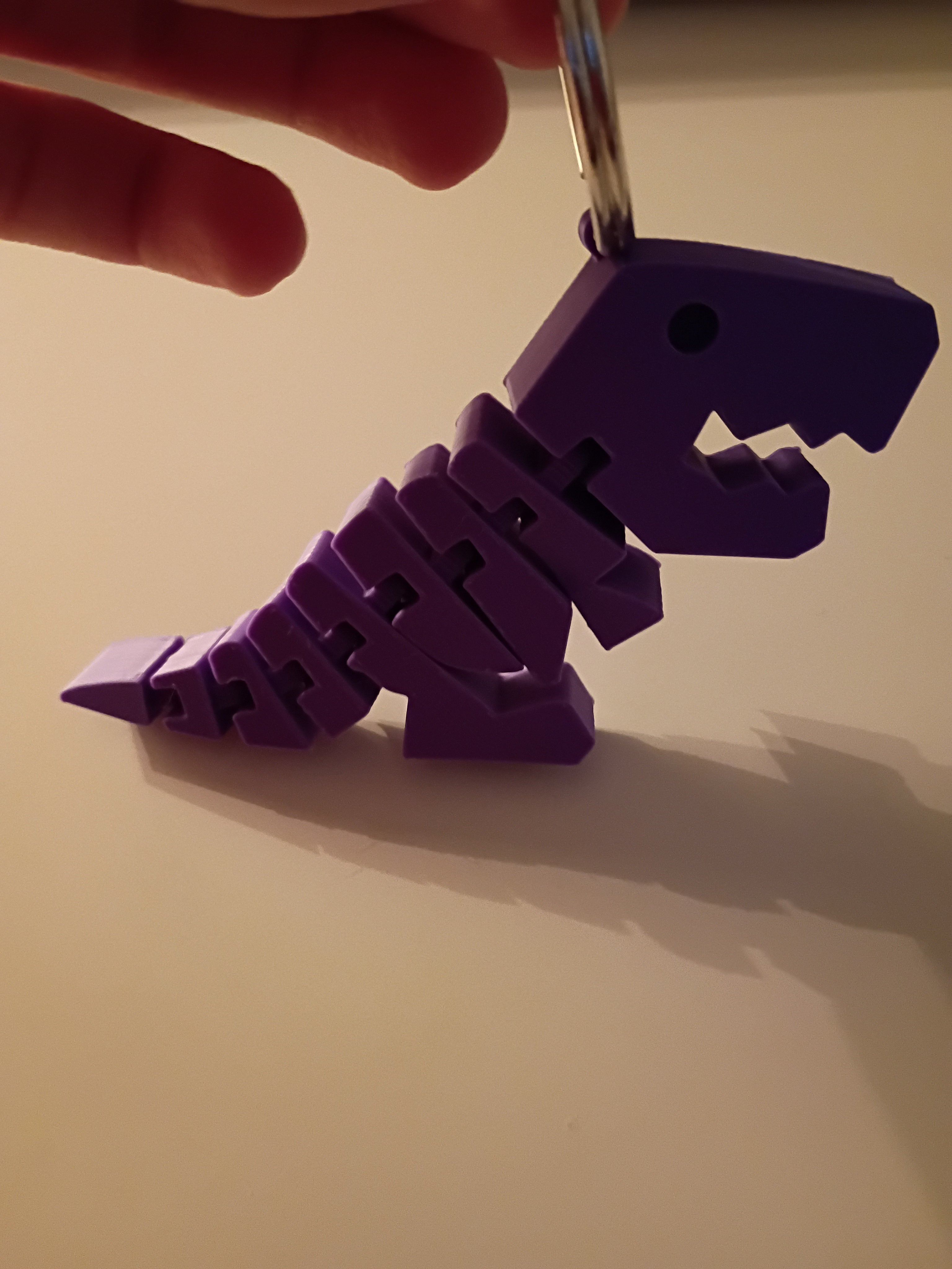 flexy rex keychain fidget