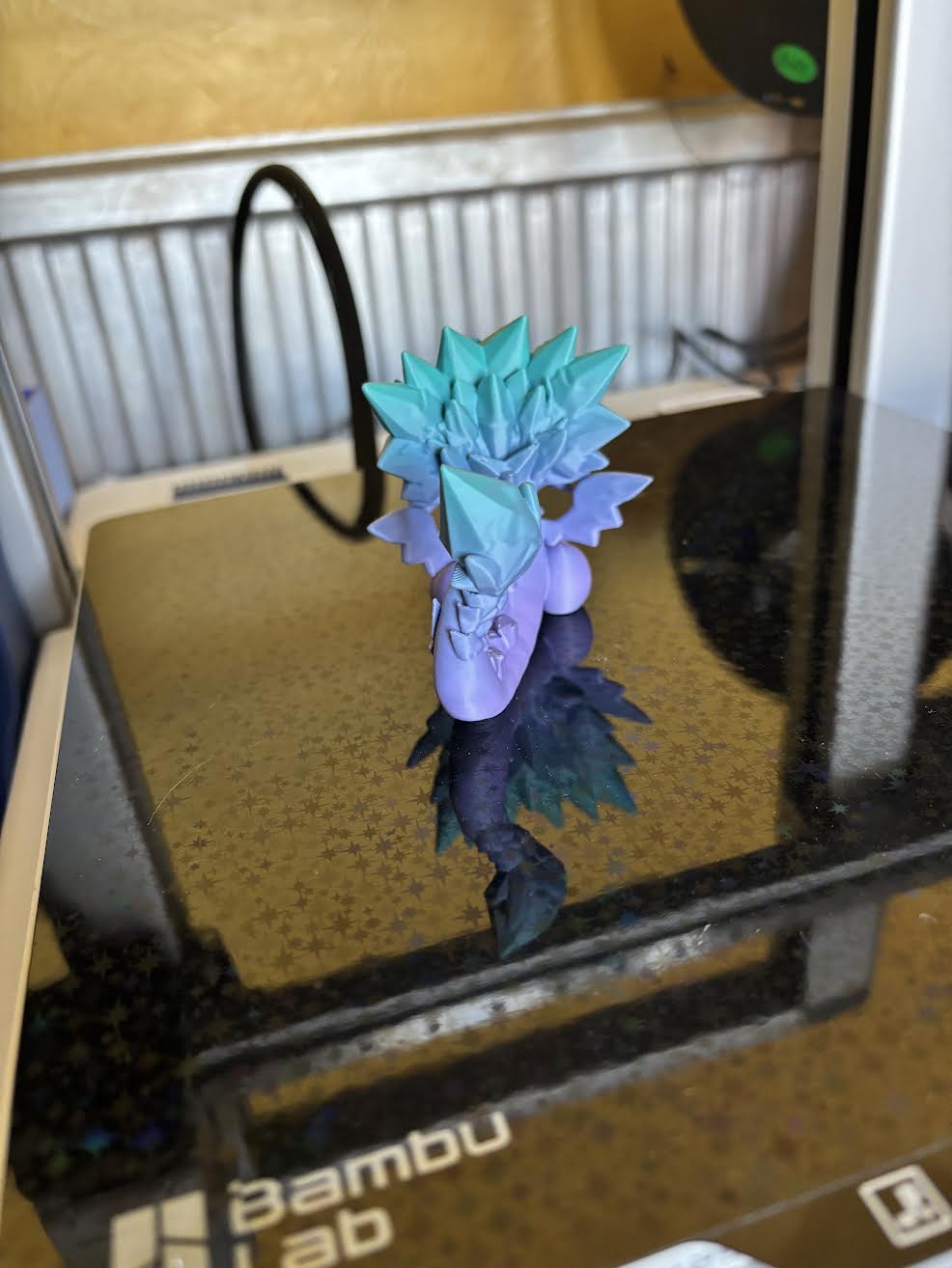 Crystal Dragon Figurine