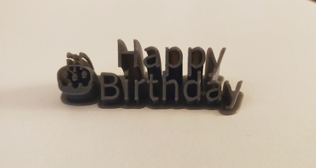 Happy Birthday Cake Decoration