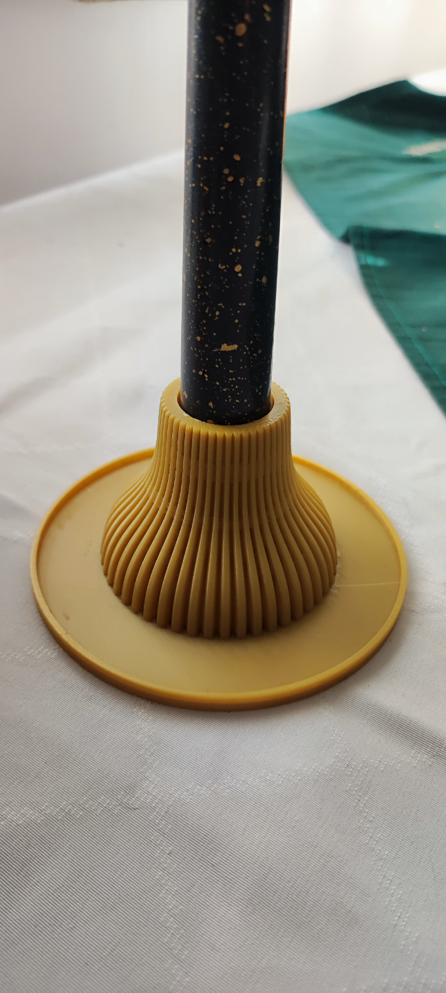 Candle Holder Elegant Ripple - Home Decor