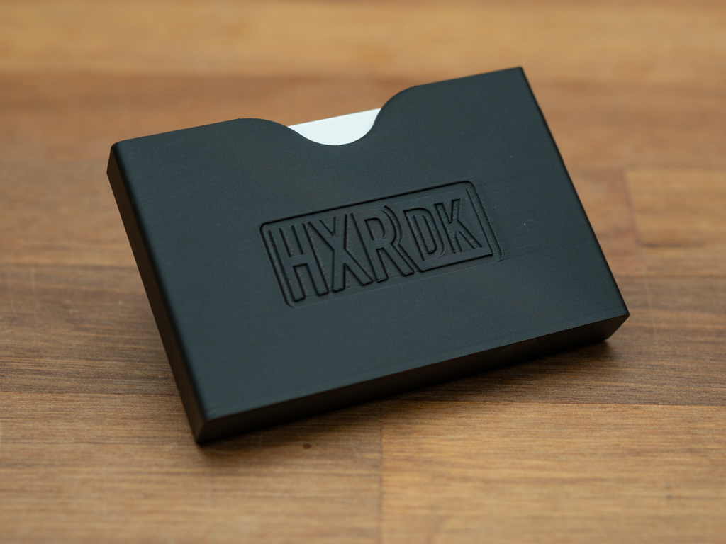 Sleek business and credit card holder