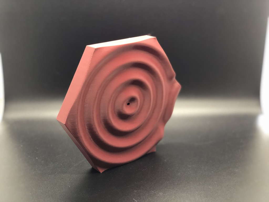 Hexagon Wave Incense Holder