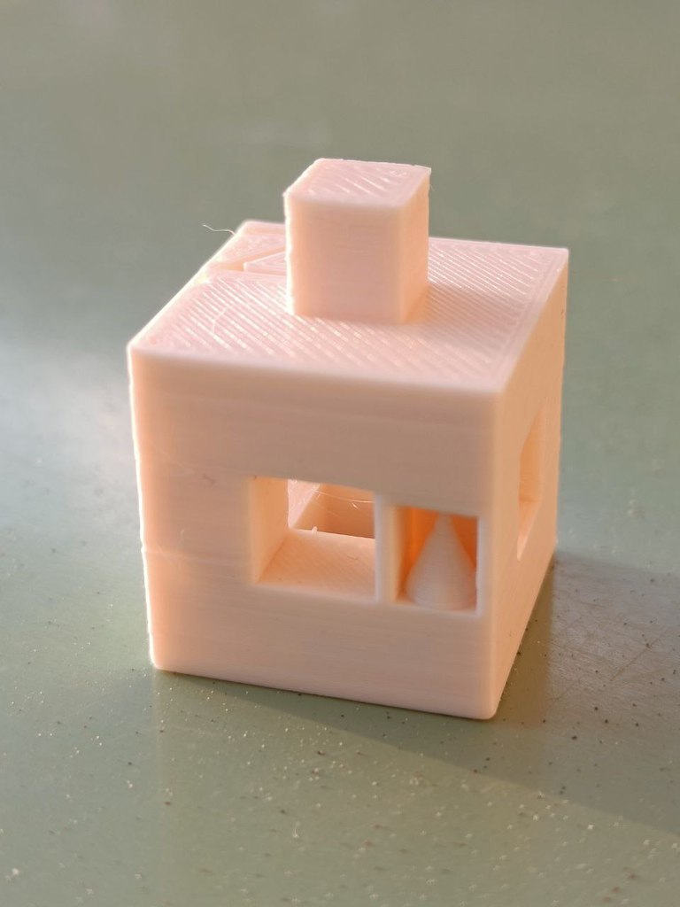 Calibration cube & kids counting interlocking block